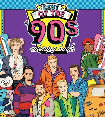 Walter Foster Creative Team, Wesley Jones - Best of the '90s Coloring Book, Häftad