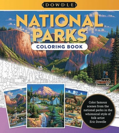 bokomslag National Parks Coloring Book: Volume 1