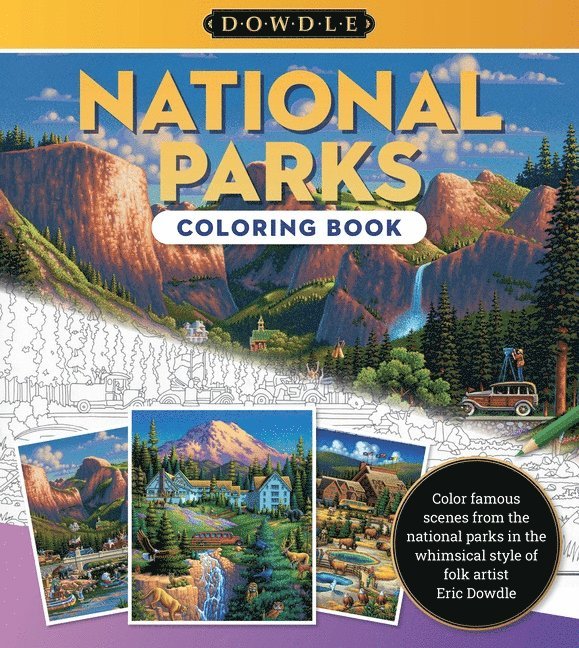 Eric Dowdle Coloring Book: National Parks: Volume 1 1