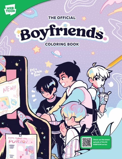 The Official Boyfriends. Coloring Book 1