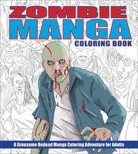 bokomslag Zombie Manga Coloring Book