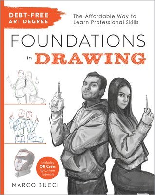 Marco Bucci - Debt-Free Art Degree: Foundations in Drawing, Häftad
