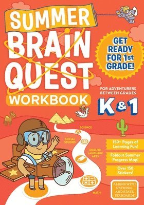 Claire Piddock, Kimberly Oliver Burnim, Megan Butler, Workman Publishing - Summer Brain Quest: Between Grades K & 1, Häftad