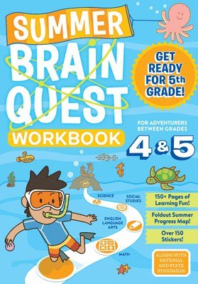 Bridget Heos, Claire Piddock, Workman Publishing - Summer Brain Quest: Between Grades 4 & 5, Häftad