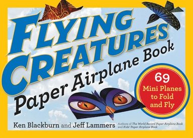 bokomslag Flying Creatures Paper Airplane Book