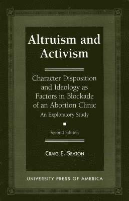 Altruism and Activism 1