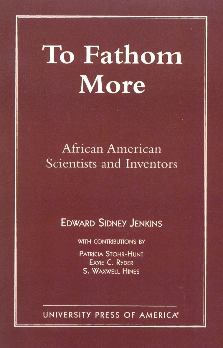 Edward Sidney Jenkins - To Fathom More, Häftad