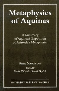 bokomslag Metaphysics of Aquinas
