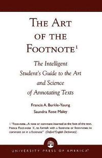 bokomslag The Art of the Footnote