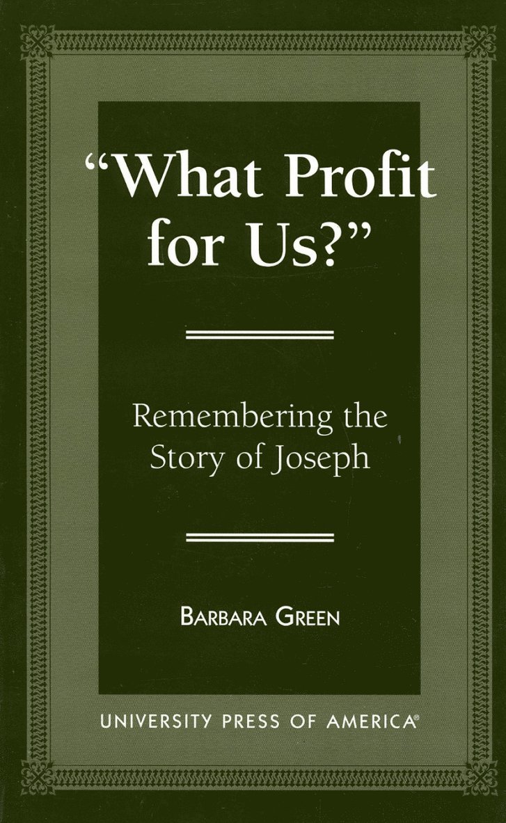 'What Profit for Us?' 1