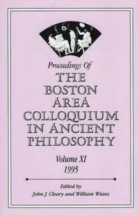 bokomslag Proceedings of the Boston Area Colloquium in Ancient Philosophy