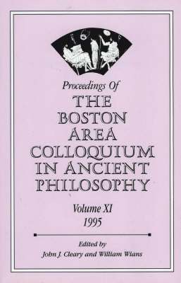 John J. Cleary, Gary M. Gurtler, S.J. - Proceedings of the Boston Area Colloquium in Ancient Philosophy, Häftad