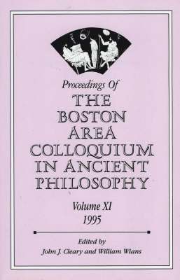 Proceedings of the Boston Area Colloquium in Ancient Philosophy 1