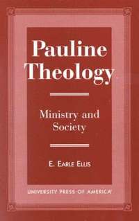 bokomslag Pauline Theology