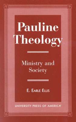 bokomslag Pauline Theology