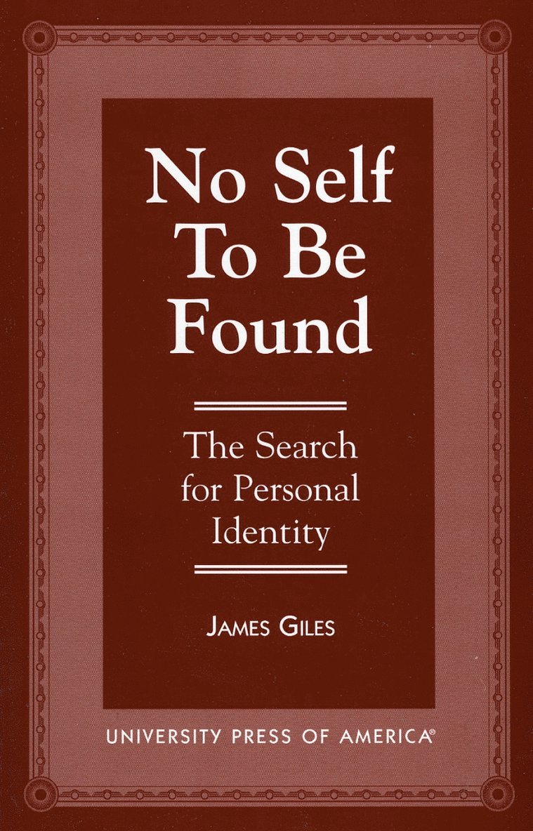 No Self to be Found