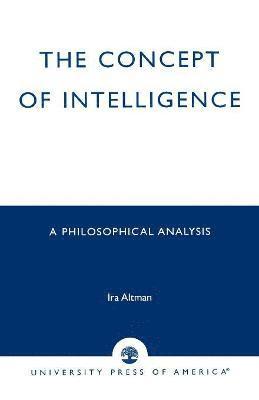 The Concept of Intelligence 1