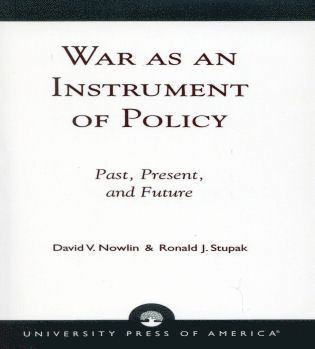 bokomslag War as an Instrument of Policy