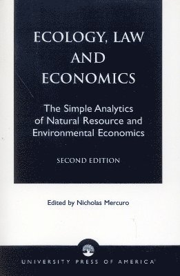 bokomslag Ecology, Law and Economics