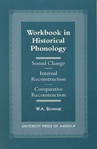 bokomslag Workbook in Historical Phonology