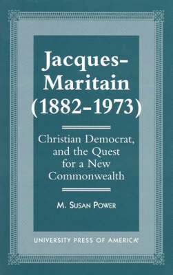 bokomslag Jacques-Maritain (1882-1973)