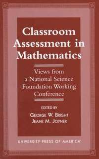 bokomslag Classroom Assessment in Mathematics