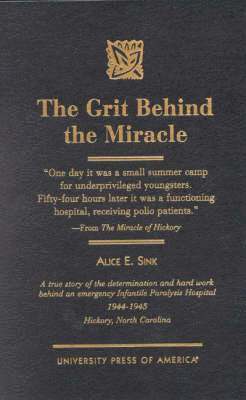 bokomslag Grit Behind the Miracle