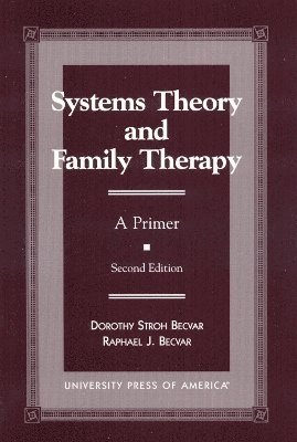 bokomslag Systems Theory and Family Therapy