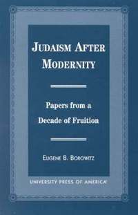 bokomslag Judaism After Modernity