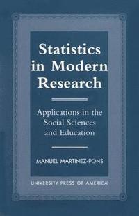 bokomslag Statistics in Modern Research