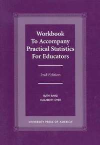 bokomslag Workbook to Accompany Practical Statistics for Educators