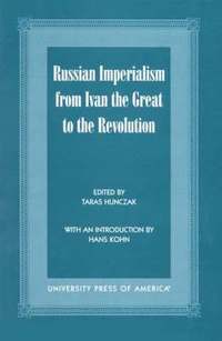 bokomslag Russian Imperialism from Ivan the Great to the Revolution