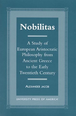 Alexander Jacob - Nobilitas, Häftad
