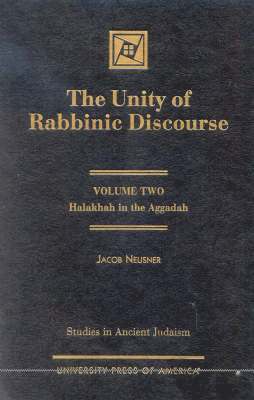 bokomslag The Unity of Rabbinic Discourse