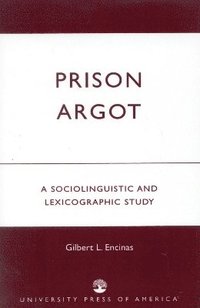 bokomslag Prison Argot