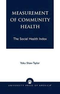 bokomslag Measurement of Community Health