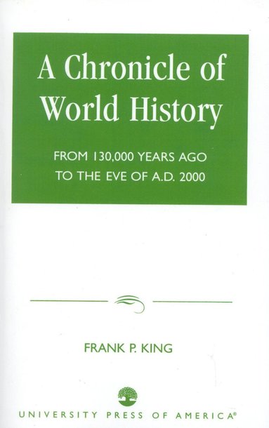 bokomslag Chronicle of World History