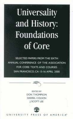 Universality and History:  Foundations of Core 1