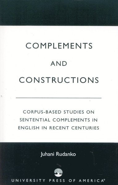 bokomslag Complements and Constructions