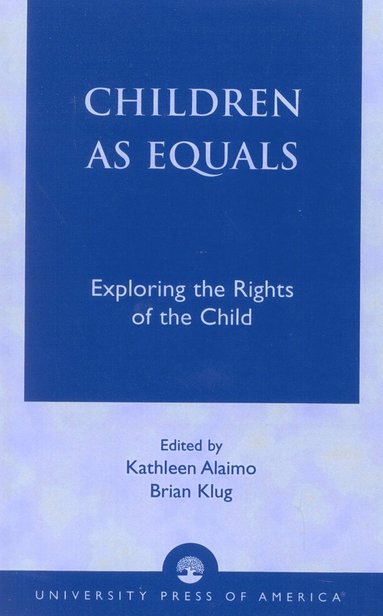bokomslag Children as Equals