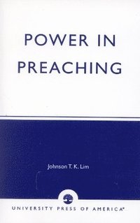 bokomslag Power in Preaching