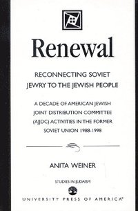bokomslag Renewal: Reconnecting Soviet Jewry to the Soviet People