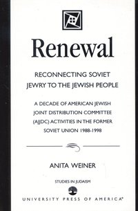 bokomslag Renewal: Reconnecting Soviet Jewry to the Soviet People