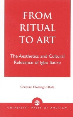 From Ritual to Art 1