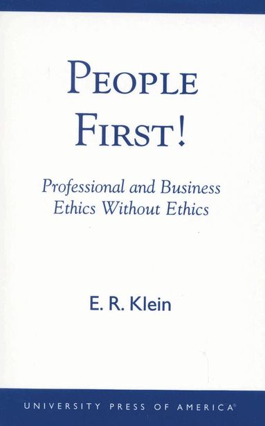 E. R. Klein - People First!, Häftad
