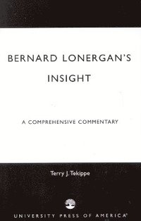 bokomslag Bernard Lonergan's Insight