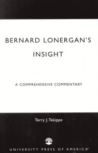 bokomslag Bernard Lonergan's Insight