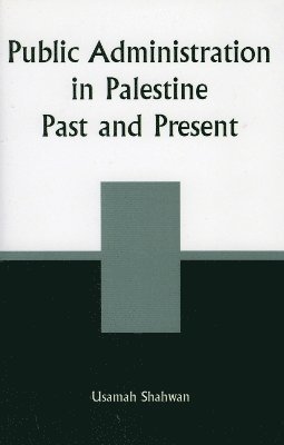 Public Administration in Palestine 1