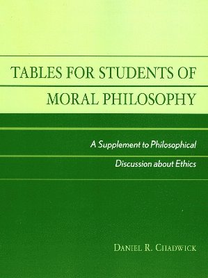 bokomslag Tables for Students of Moral Philosophy