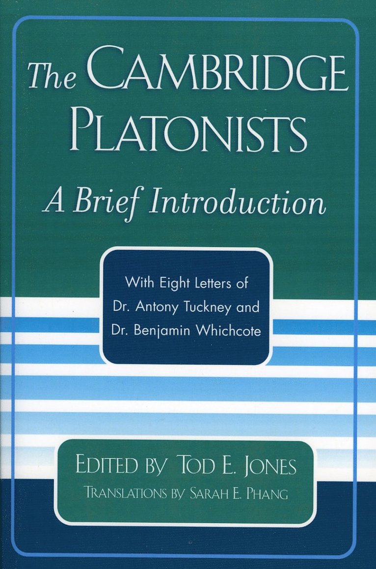 Tod E. Jones - Cambridge Platonists, Häftad